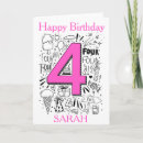 Search for age four cards Pink