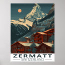 Search for vintage matterhorn posters Zermatt