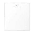 Search for initial notepads Black