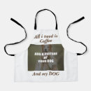 Search for my dog aprons Coffee