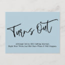 Search for humour save the date postcards Simple