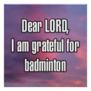 Search for badminton posters Player