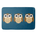 Search for owl bath mats Bird of prey