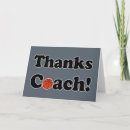 Search for basketball coach thank you cards Thanks
