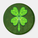 Search for four leaf clovers magnets Good luck