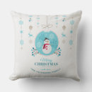 Search for modern christmas cushions Red holly berries
