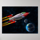 Search for retro rocket posters Comic