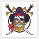 Search for cool pirate stickers Halloween