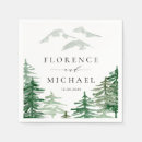 Search for pine tree napkins Forest