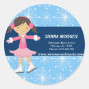 Search for ice blue snowflakes stickers Skating