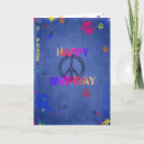 Search for hippie birthday cards Flower