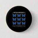 Search for awareness butterfly badges Neurodiversity