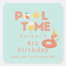 Search for pool birthday stickers Popsicle