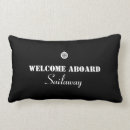 Search for nautical cushions Welcome aboard