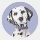 Search for dalmatian dog stickers Black and white