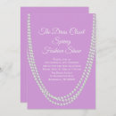 Search for purple pearls invitations Glamour