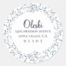 Search for rustic return address stickers Foliage