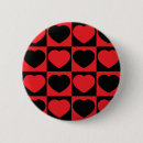 Search for red heart pattern badges Modern