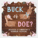 Search for buck or doe stickers Rustic