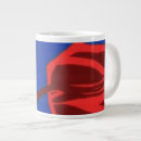 Search for contemporary art mugs Red
