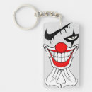 Search for clown key rings Face