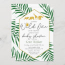 Search for wild one baby shower invitations Zoo
