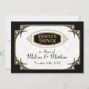 Search for deco style invitations Roaring twenties
