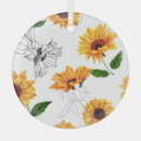 Search for sunflowers christmas tree decorations Botanical