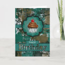 Search for gender neutral birthday cards Cupcake