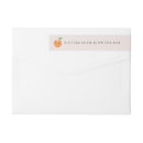 Search for pink and orange return address labels Cute