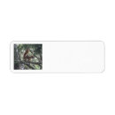 Search for squirrels return address labels Red squirrel