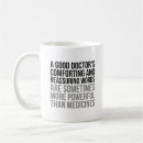Search for doctor quote mugs Black and white