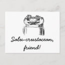 Search for crustaceans postcards Funny