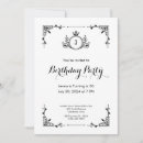 Search for scroll invitations Black