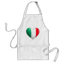 Search for italian heart aprons Food