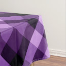 Search for purple plaid tablecloths Cute