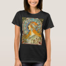 Search for alphonse mucha tshirts Beautiful