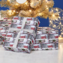 Search for red barn wrapping paper Winter