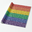 Search for rainbow glitter wrapping paper Pride