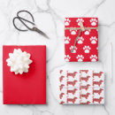 Search for wiener dog christmas wrapping paper Doxie