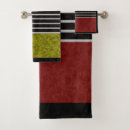 Search for black green white bath towels Striped