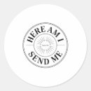 Search for isaiah 6 stickers Here am i