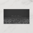 Search for sparkle zebra business cards Beauty