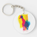 Search for giraffe key rings Colorful