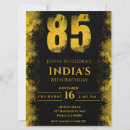 Search for eighty five birthday invitations Modern