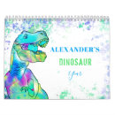 Search for dinosaur calendars Triceratops