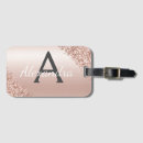 Search for stainless steel luggage tags Monogrammed