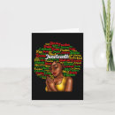 Search for afro black hair cards Juneteenth retro