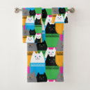 Search for cat lovers bath towels Cats