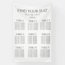 Search for seating chart banners Minimalist